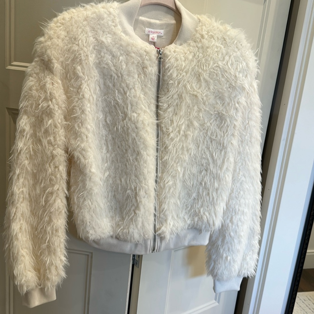 Faux fur jacket‎